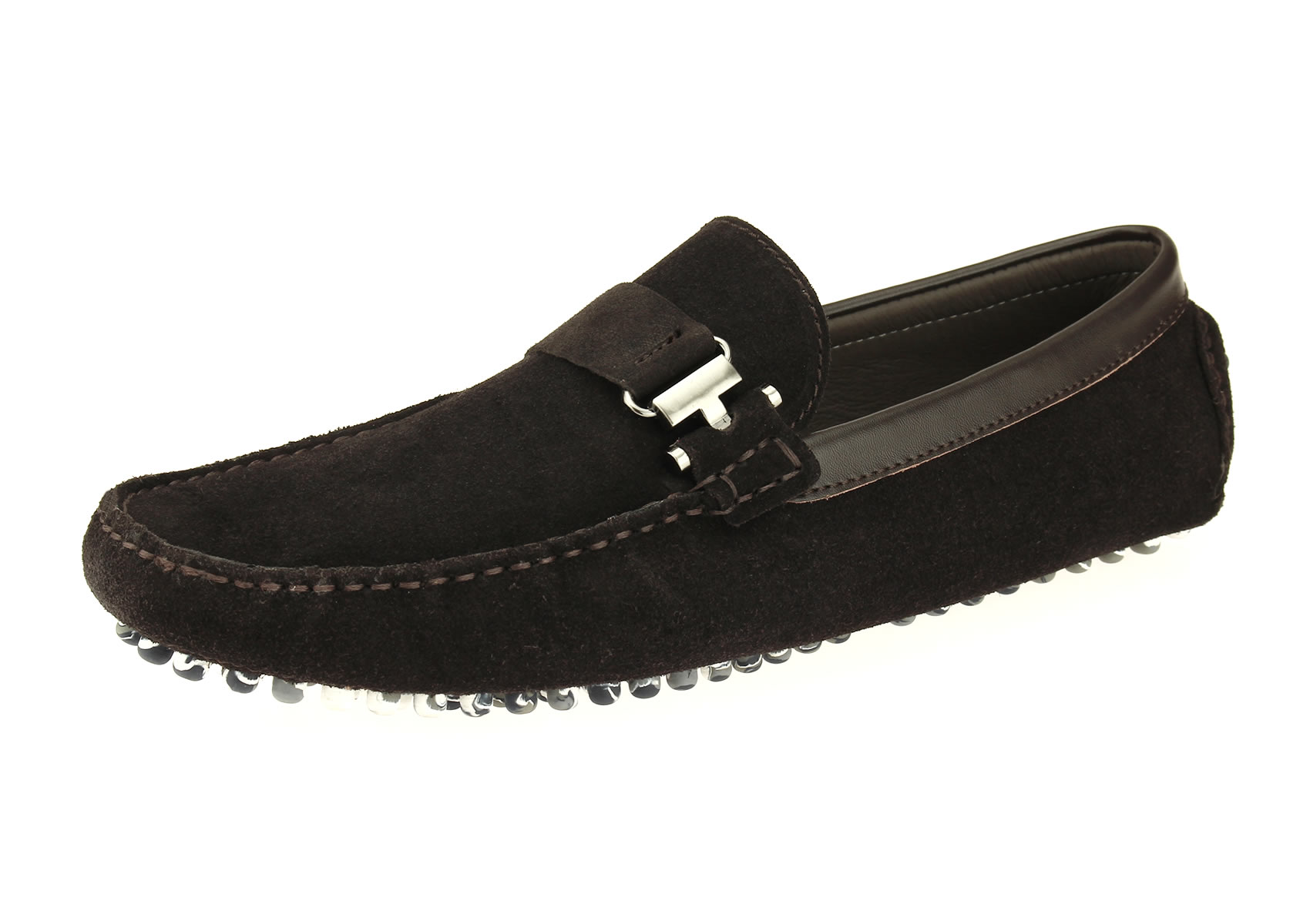 Salvatore Exte Mens Suede Leather Driving Shoe Michael Slip  display picture 2