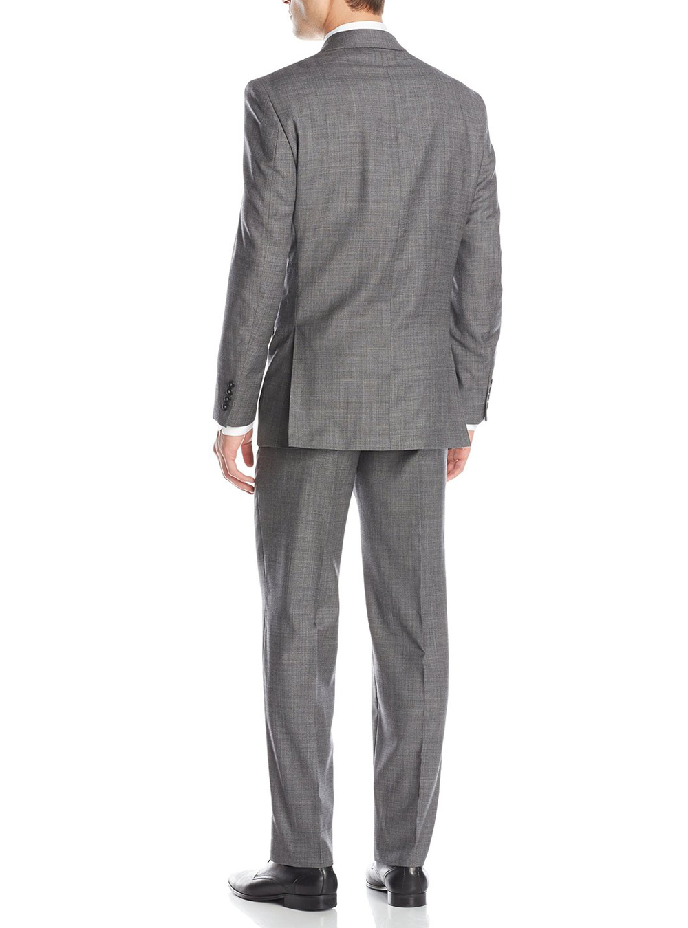 thumbnail image 2 of Luciano Natazzi Men's Modern Fit Two-Piece Suit – Navy Stripe, Jacket & Pants 2 of 2