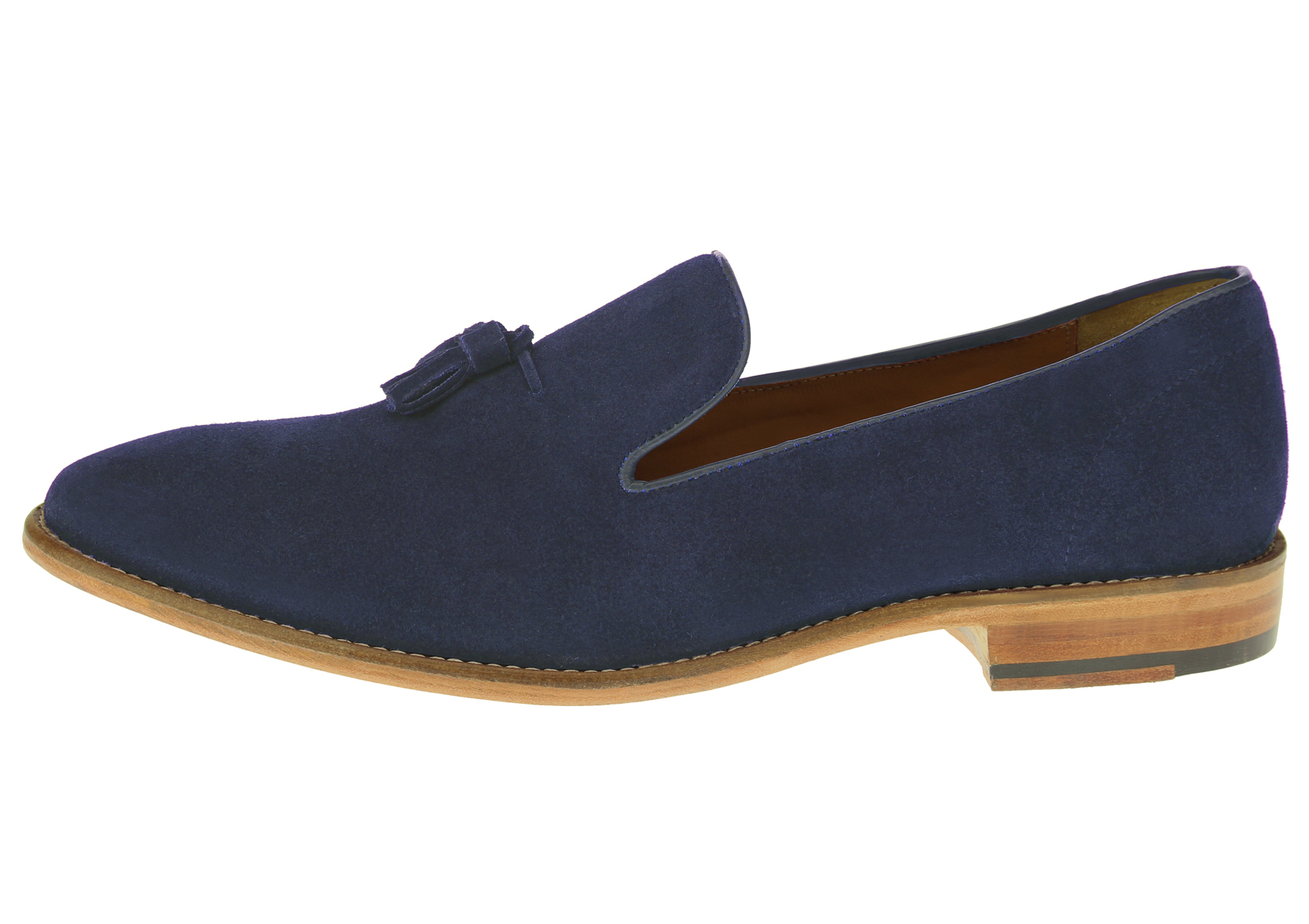 Luciano Natazzi Mens Dress Shoes Slip-On Full Leather Tassel  display picture 2